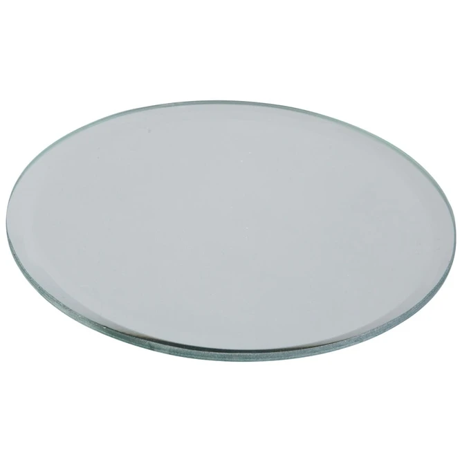 Kerzenuntersetzer - Aus Glas - Ă = 13 Cm - Kreis