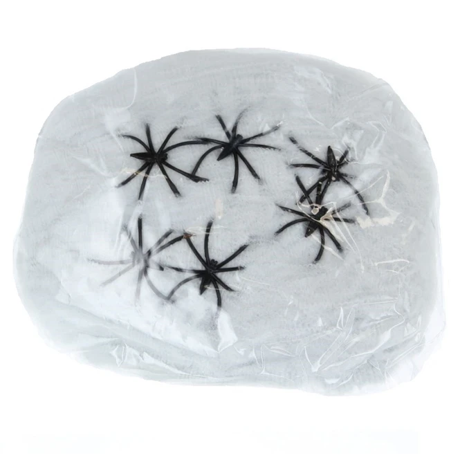 Spinnennetz - Ca. 100 G - Mit 6 Spinnen - Image 2