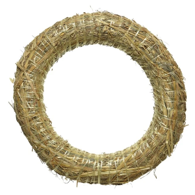 Dekokranz - Aus Stroh - Ø = Ca. 35 Cm - Image 2