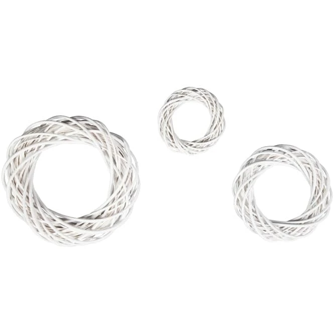 Dekokranz - Aus Weißer Spaltweide - Verschiedene Größen - Image 3